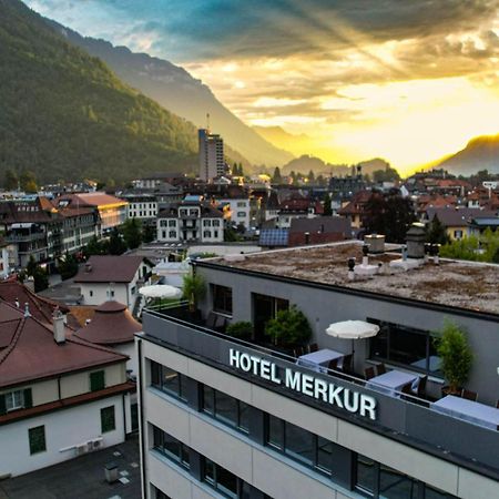 Hotel Merkur - West Station Interlaken Exteriör bild